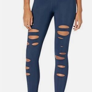 Alo Yoga navy leggings